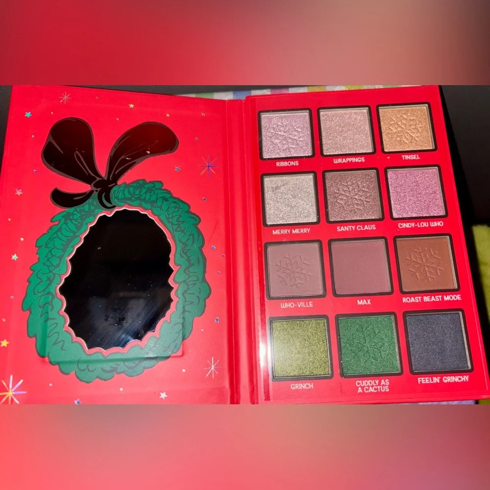 Festive Grinch Makeup Bundle